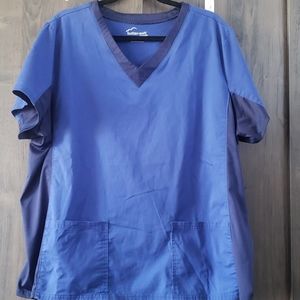 Uniform Advantage Galaxy blue scrub set